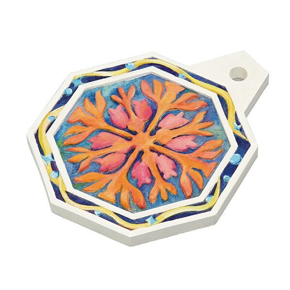 木彫八角なべしき