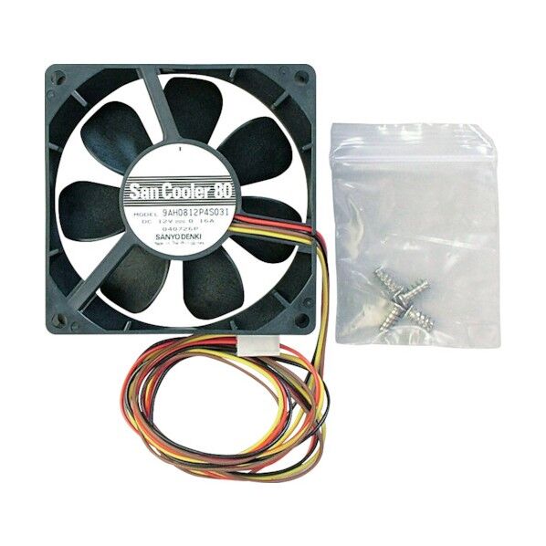 オウルテック ケース用FAN 8cm角PWM付9AH0812P4S031 F8-PWM 1点