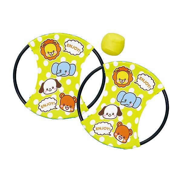 ※法人専用品※アーテック アニマルポンポンバウンド ラケット:280×260×10mm、ボール:φ55mm 7952 1個