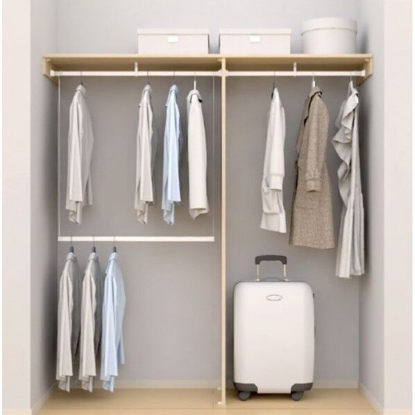 クローゼットシステム収納 ウォールゼット ノエル3 2M