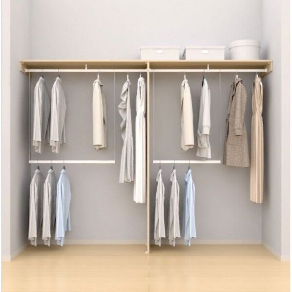 クローゼットシステム収納 ウォールゼット ノエル3 9尺