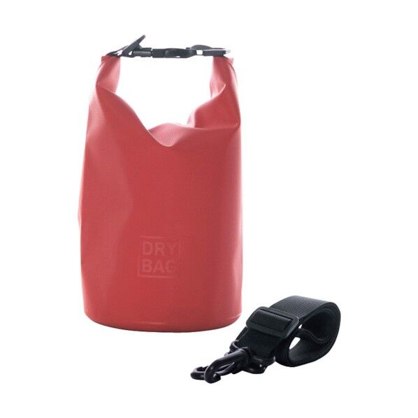 防水ドライバッグ 2リットルサイズ レッド