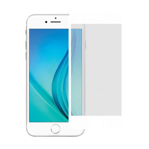 iPhoneSE(第2世代)/8/7/6s対応ガラスフィルム 白フチ マット OWL-GPIC47F-WAG 1点