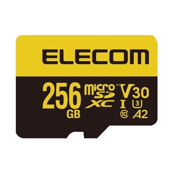 MicroSDXCカード高耐久ビデオスピードクラスV30対応UHS-IU390MB/s256GB MF-HMS256GU13V3 1枚
