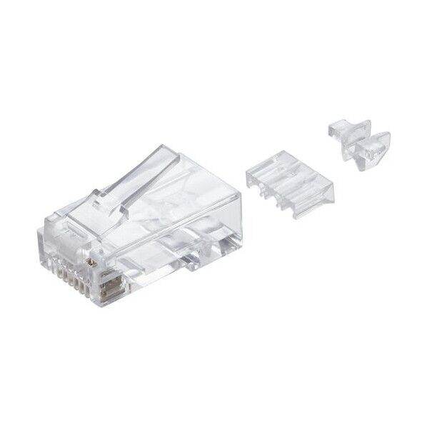 RJ45コネクタ ロードバー付き 100個入 LD-6RJ45T100/L 1パック