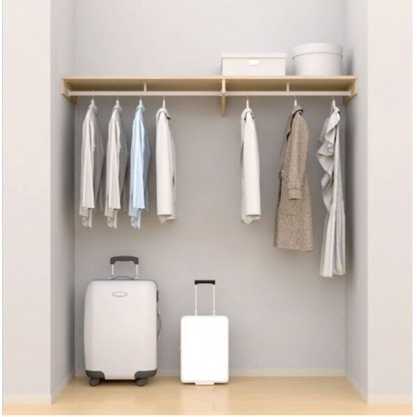 クローゼットシステム収納 ウォールゼット ノエル3 ショート仕切板 2M・9尺