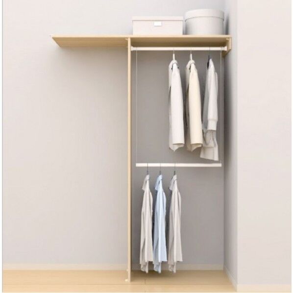 クローゼットシステム収納 ウォールゼット ノエル3 連結