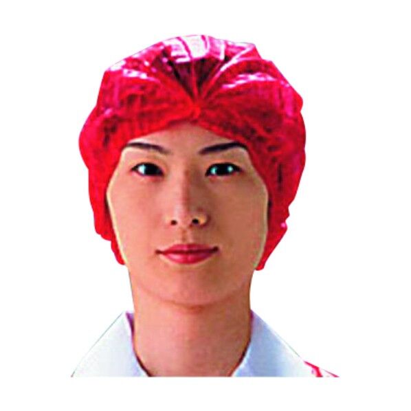 パル モブキャップ レッド D93530 1000枚