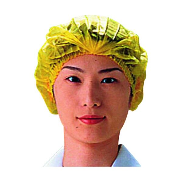 モブキャップ イエロー D93610 1000枚