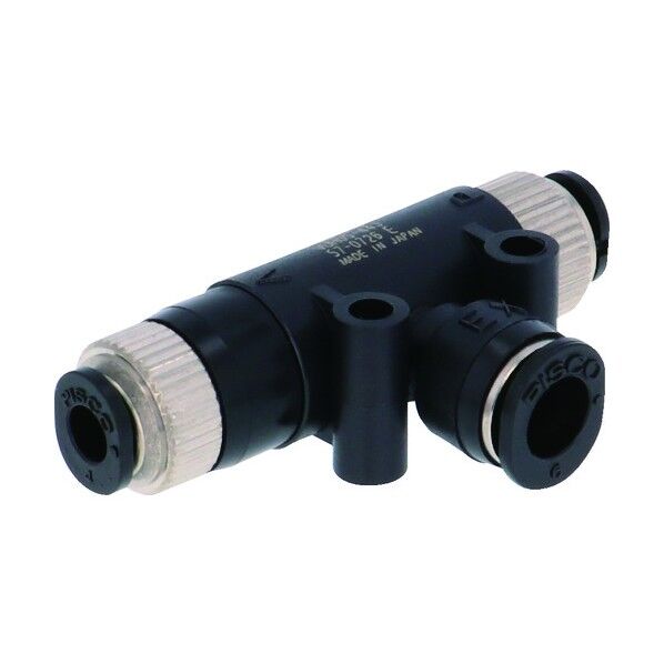 真空発生器 管形ユニオンストレート(集中排気タイプ・高真空度形)