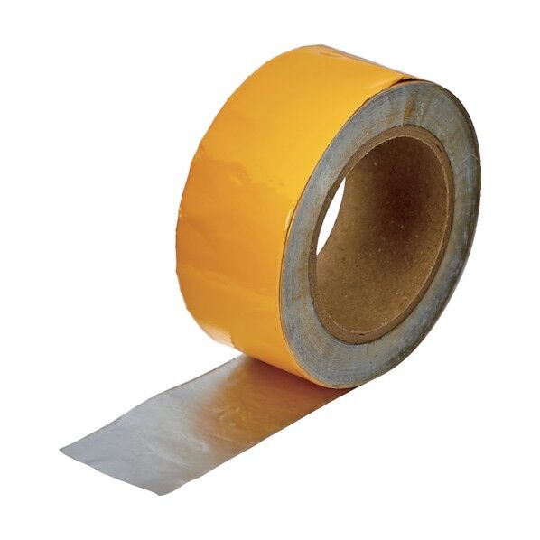 強粘着・高耐久ラインテープ(屋内/屋外兼用) 黄 幅50MM×長さ20M TLTO-5020Y 1点...