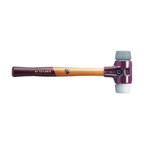 シンプレックスハンマーTPEミディアムスーパープラスティック径40 3037.040 1点