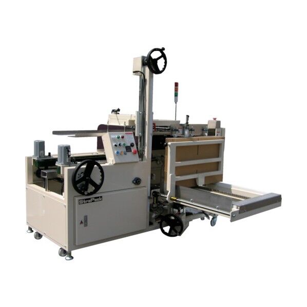 コンパクト型全自動調整型粘着テープ製凾機(縦型) AF-5NC 1点