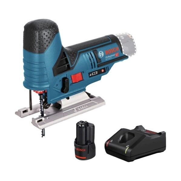 ボッシュ 10.8Vコードレスジグソー＋バッテリー充電器セット 239×171×80mm ブルー GST10.8V-LIHSET 1点...