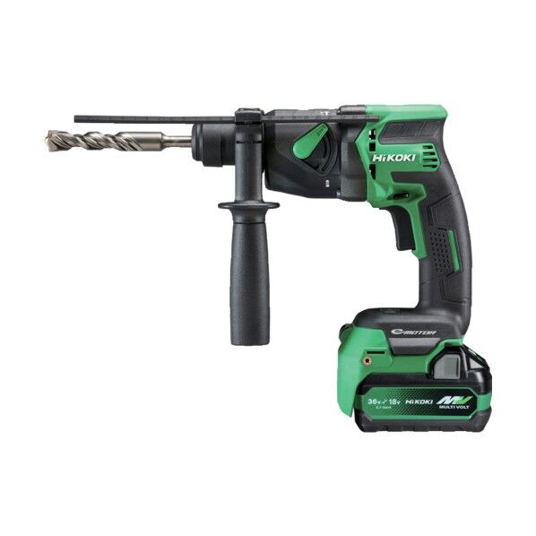 HiKOKI(ハイコーキ) DH18DPB(2XPZ) 18V 充電式 ロータリーハンマードリル フルセット 1台