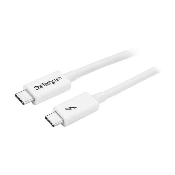 Thunderbolt 3 ケーブル/1m/20Gbps/USB-C, DisplayPort互換/20Gbps