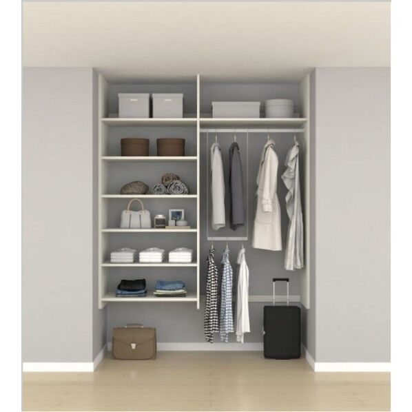 クローゼットシステム収納 ウォールゼット エアローク 6尺(1451~1760)