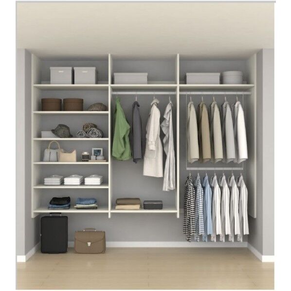 クローゼットシステム収納 ウォールゼット エアローク 9尺(1961~2680)