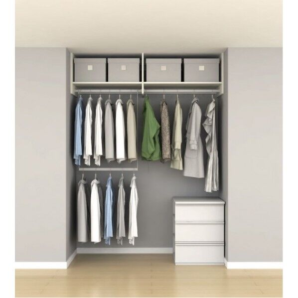 クローゼットシステム収納 ウォールゼット エアローク 6尺(1451∼1760)