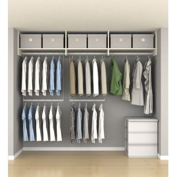 クローゼットシステム収納 ウォールゼット エアローク 9尺(1881∼2680)