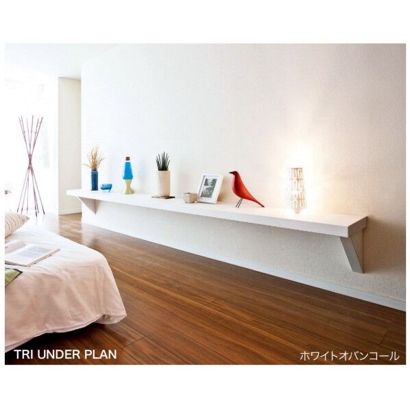 インテリアオープン収納 リビアス ベッドルームTVボードプラン