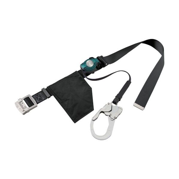 サンコー ロック装置付き巻取器式胴ベルト リコロN Mサイズ ブラック RA507N-BL 1点...