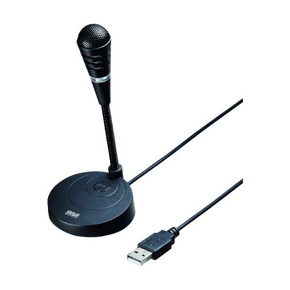 SANWA USBマイクロホン MM-MCU03BK 1台...