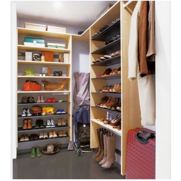 シューズクローク収納 ウォールゼット エノーク2 D3TYPE L型(スタンダード)