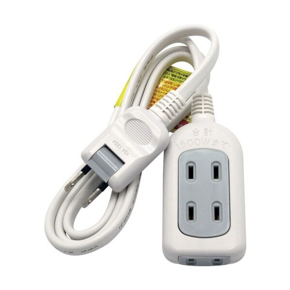 3個口電源タップ1m SK-3T01W 1個