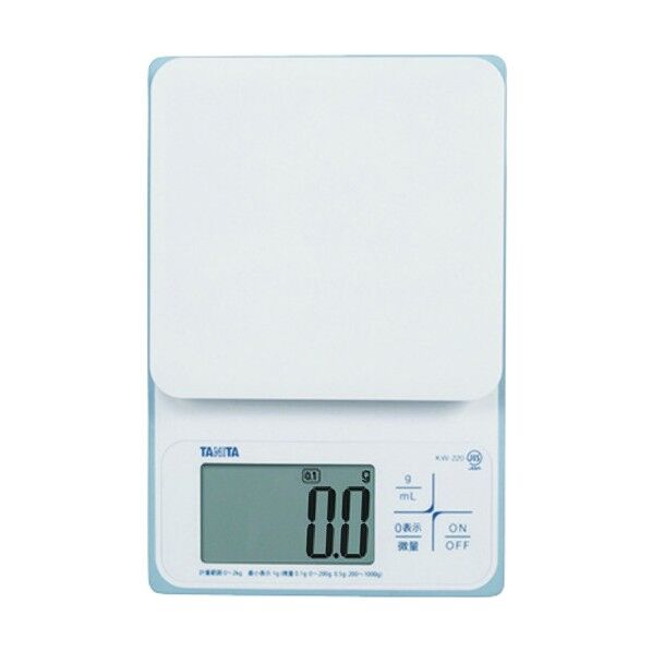 ※法人専用品※タニタ 洗えるクッキングスケールKW220 KW-220 1点