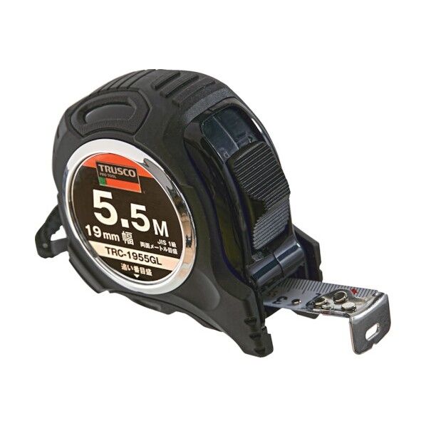  追番目盛りゴムカバー付コンベックス 19幅5.5m TRC-1955GL 1点...