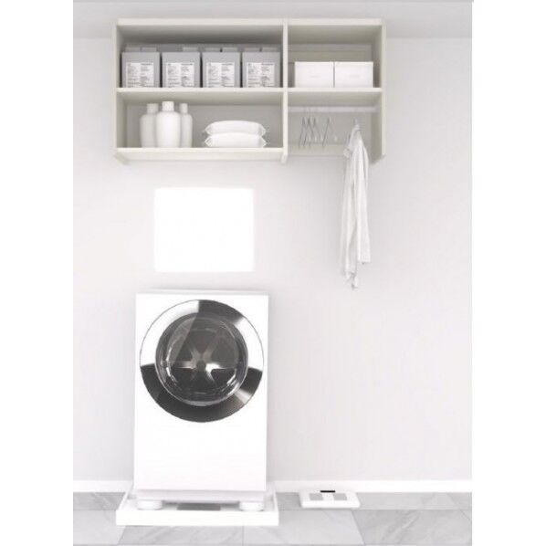 ランドリーパネル収納 ラクエル サニタリールーム 4.5尺