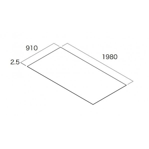 収納材 背板パネル