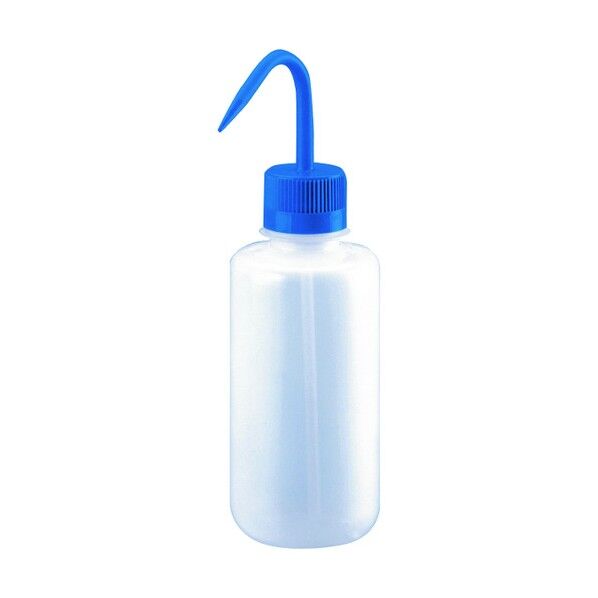TARSONS 細口洗浄瓶 LDPE製/蓋:PP製 125ml 青 560050-B 1点