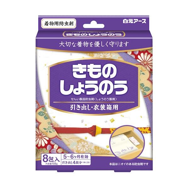 きものしょうのう 8個