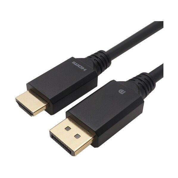  DisplayPort→HDMI変換ケーブル 4K/60p対応 10m DPHA100-812BB 1本
