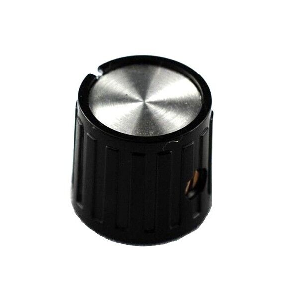 ツマミ 14Φ CP-BX-MB6-S(6.1)W7 黒 63-3113-36 1個