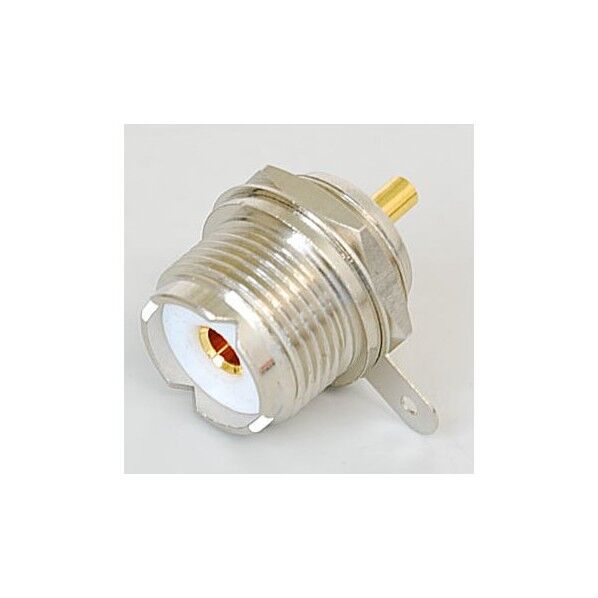 UHFナット留め式パネルレセプタクル  V-7512K-T 63-3142-31 1個