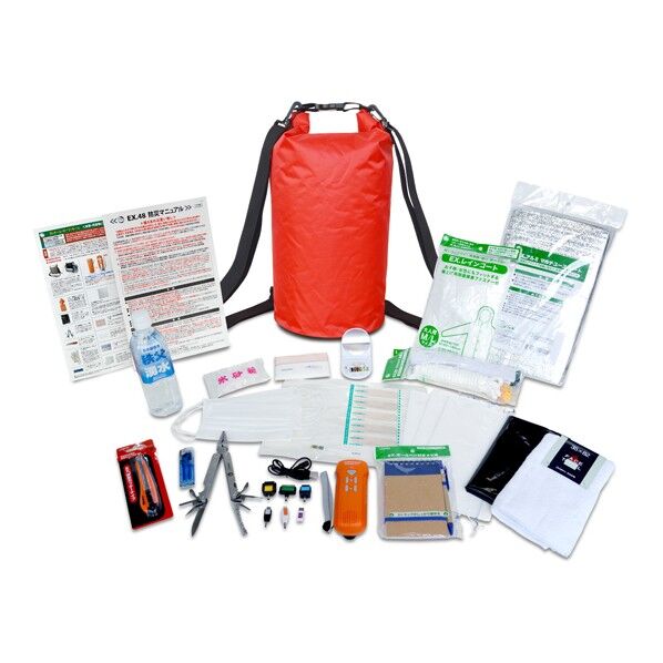 EX.ホームセーフホーム浮かぶ防水バックパック 安全帰宅セット 65-0311-19 1セット