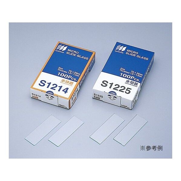 水スライドガラス プレクリン縁磨 S7214