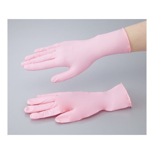 ニトリル手袋パウダー付き 516 L 2-3436-01 100枚