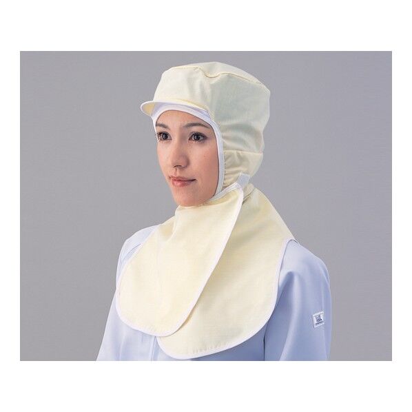 フルフードキャップ FX75210 イエロー 2-6225-02 1枚