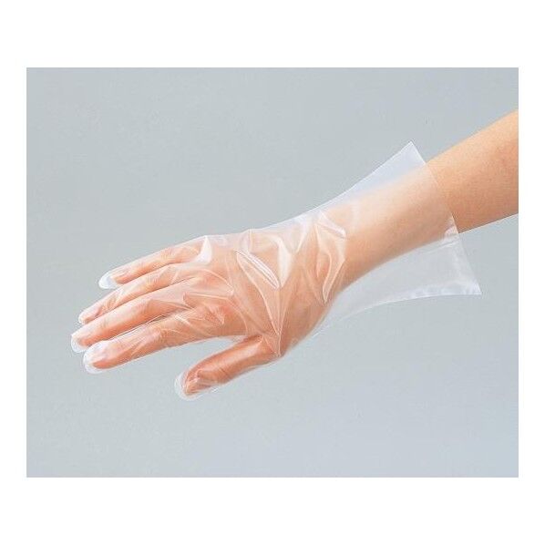 抗菌ポリエチレン手袋 内エンボス 2770 S S 2-6236-12 100枚