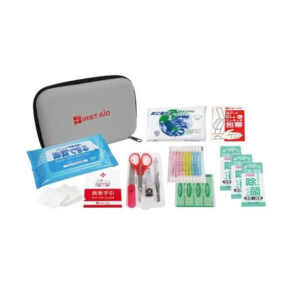 コンパクトファーストエイドキット15点セット CF15 64-5100-48 1点