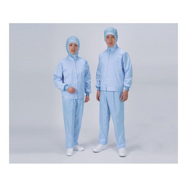 パンツ女性用(裾口ストレートタイプ) 清涼タイプ FX70978 サックスブルー S 2-8756-01 1点