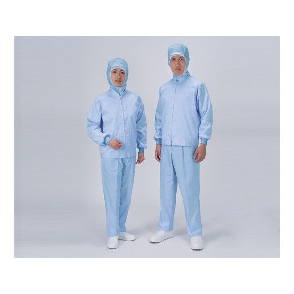 ジャケット(男女共用) 常温タイプ M サックスブルー FX70961R 2-8739-02 1点