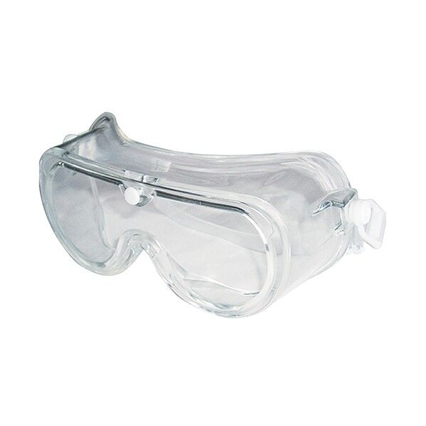 低発塵･強力くもり止めゴグル 通気孔無し(密閉) M10C-VF ベンチ無 SB 3-4790-02 1個