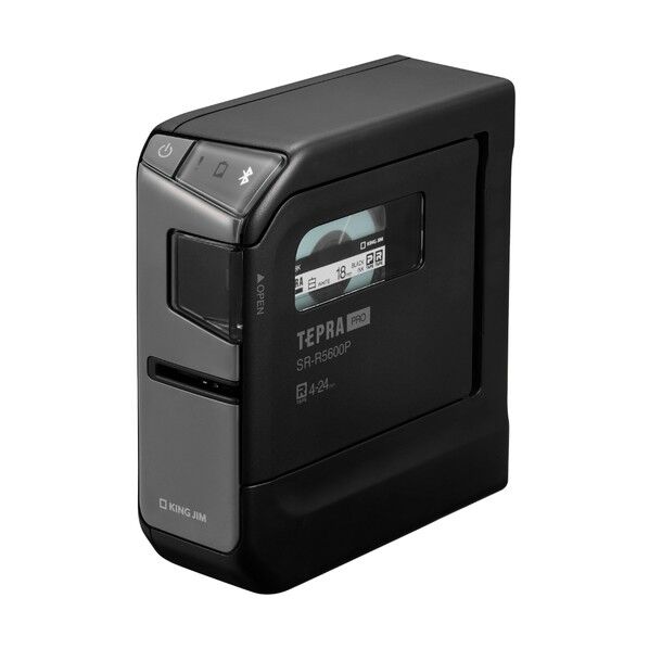 ラベルプリンター「テプラ」PRO SR-R5600P 54X132X146mm ブラック SR-R5600P 1台