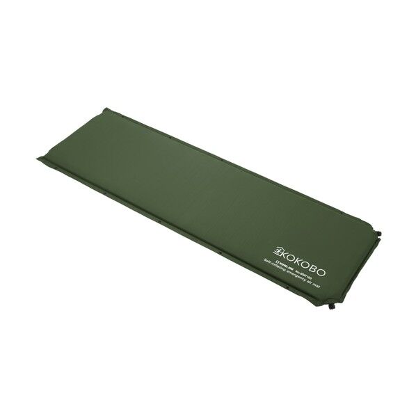 自動で膨らむ防災マット カーキ BMT100-KH 1枚