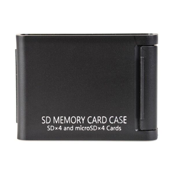 ケンコー・トキナー SDメモリーカードケース 8枚用 ASSD4BK 1個...